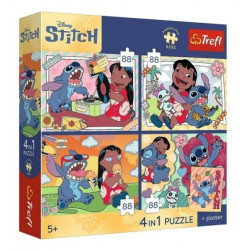 Puzzle Trefl 4 x 88 34699...