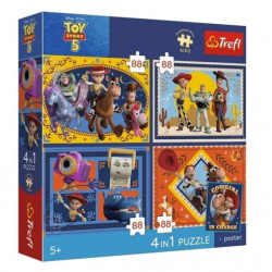 Puzzle Trefl 4 x 88 34701...