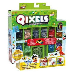QIXELS 87074 MEGA ZESTAW UZUPEŁNIAJĄCY METALIC PIXEL 3D