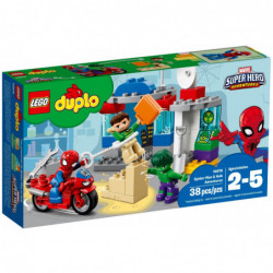 LEGO 10876 PRZYGODY SPIDER-MANA I HULKA