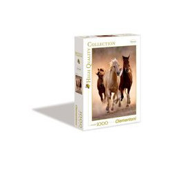 CLEMENTONI 39168 PUZZLE 1000 RUNNING HORSES