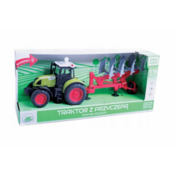 PlayMe 1582669 Traktor z Pługiem