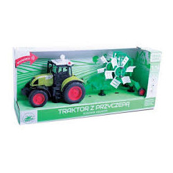 PlayMe Traktor z przyczepą do siana 82676