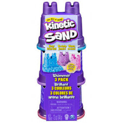 Spin 6053520 Kinetic Sand Błyszczący Zestaw