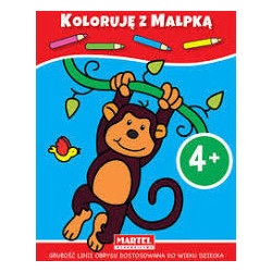 Martel koloruję z małpką 4+...