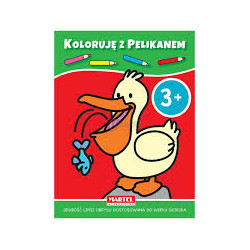 Martel koloruję z pelikanem...