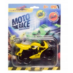 Eppe 04112  yellow moto race motorek