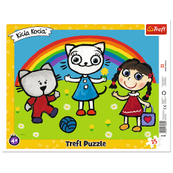 Puzzle Trefl 25 ramka 31389 Kicia Kocia