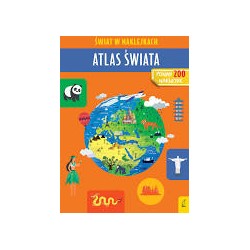 Wilga 76150 atlas świata....