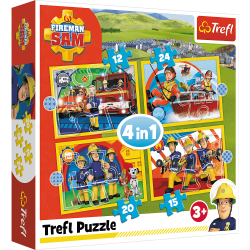Puzzle Trefl 4w1 34373...