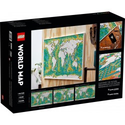 Lego 31203 mapa świata art