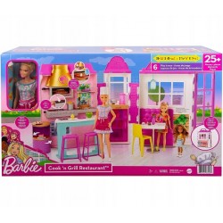 Barbie HBB91 restauracja+lalka