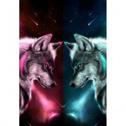 DIAMENTOWA MOZAIKA WILKI...