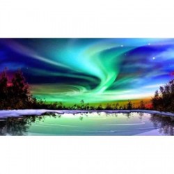 Diamentowa mozaika zorza...