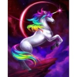 malowanie po nr jednorożec...