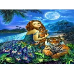 malowanie po nr kobieta z...