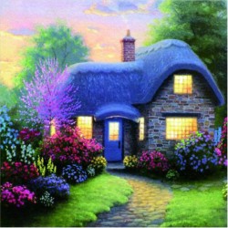 MANDALE 7D DOMEK CZARNY...