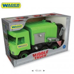 Wader 32103 Śmieciarka zielona