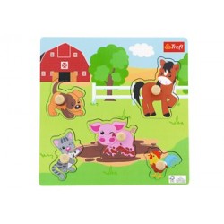 PUZZLE TREFL MINI FARMA