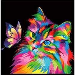 DIAMENTOWA MOZAIKA KOT...