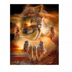 DIAMENTOWA MOZAIKA WILKI...