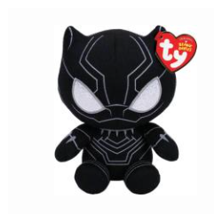 TY 41197 BLACK PANTHER 15CM