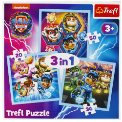 Puzzle Trefl 3w1 34869 Paw Patrol