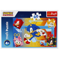 Puzzle Trefl 60 17387 Sonic w akcji