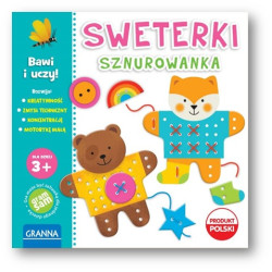GRANNA SWETERKI SZNUROWANKA...