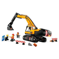LEGO 60420 ŻÓŁTA KOPARKA