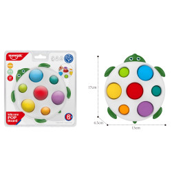 ASKATO SENSORYCZNY ŻÓŁWIK POP IT 24452