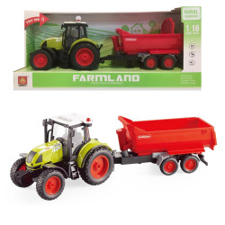 ASKATO TRAKTOR Z PRZYCZEPĄ...