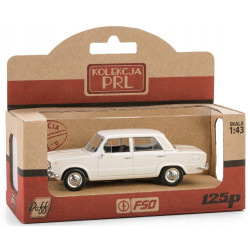 DAFFI PRL FIAT 125P BIAŁY 15859