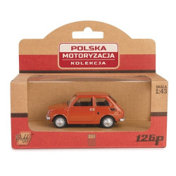 DAFFI PRL FIAT 126P BRĄZOWY...
