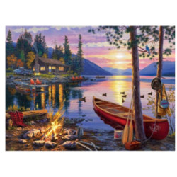 DIAMENTOWA MOZAIKA JEZIORO...