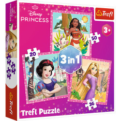Trefl Puzzle 3w1 Disney...