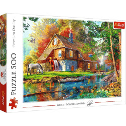 Trefl Puzzle 500 Chatka nad...
