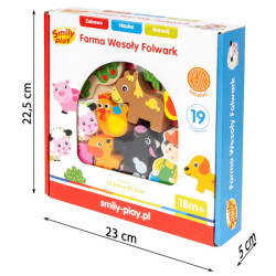 Smily Drewniany domek farma...