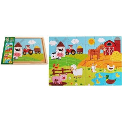 Smily puzzle drewniane 4...