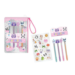 HOT FOKUS DŁUGOPISY ZWIERZĄTKA PULIO