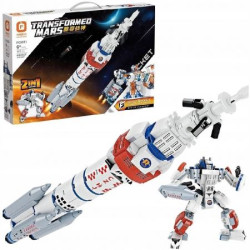 KLOCKI TRANSFOR ROBOT RAKIETA 46948 MADEJ