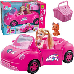 LALKA Z KABRIOLECIE Z PIESKIEM NORIMPEX