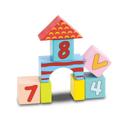 SMILY KLOCKI DREWNIANE 52...