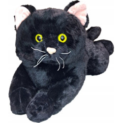 KOT LEŻĄCY 45CM CZARNY...