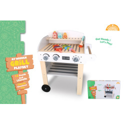 ICOM 11282 DREWNIANY GRILL...