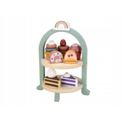 ICOM 11312 DREWNIANA PATERA Z CIASTECZKA