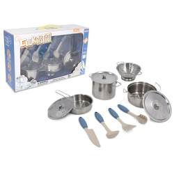 ICOM 18085 ZESTAW KUCHENNY METALOWY 11 ELEMENTÓW