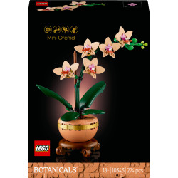 LEGO 10343 MAŁA ORCHIDEA