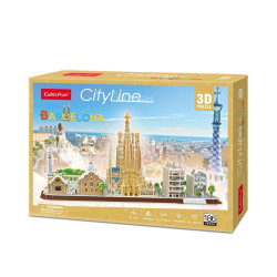 CUBIC FUN PUZZLE 3D BARCELONA