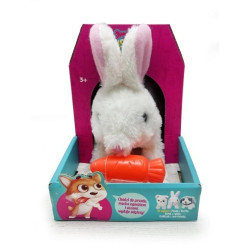 KRÓLIK CHODZĄCY Z MARCHEWKĄ ARTYK